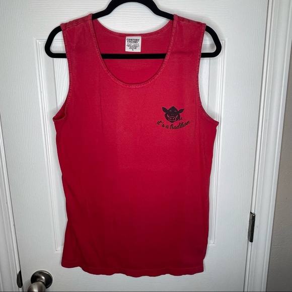 Hogs Razorback Tailgating Muscle Tank Top - Picture 6 of 6